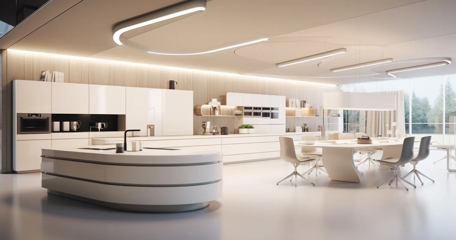 Functionality and Form - Kitchen and Office Geometry