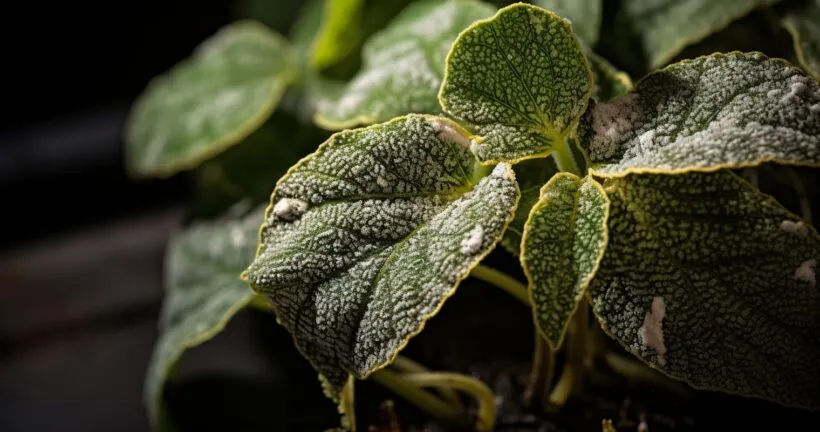 Fungus-Infested Houseplant