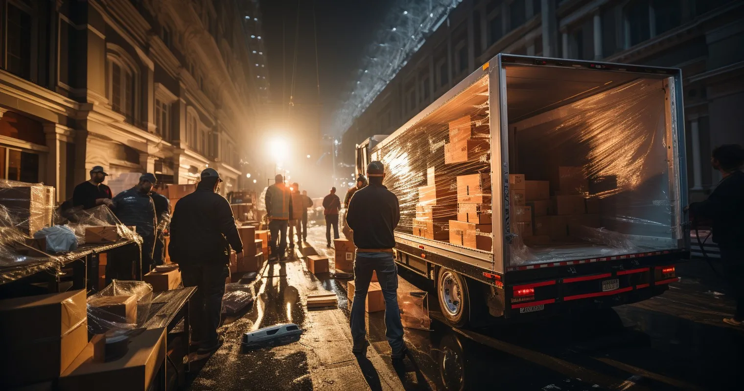 Furniture Loading into Truck