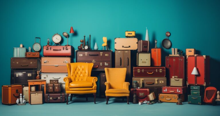 Furniture Preparation for Moving Illustration