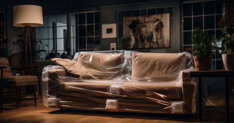 Furniture Wrapped for Protection