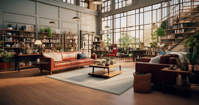 Furniture in Empty Room