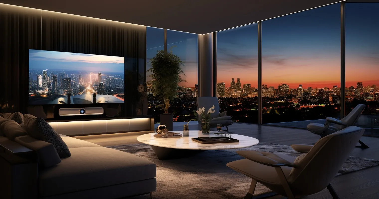 Fusion of Technology and Design in Smart Homes