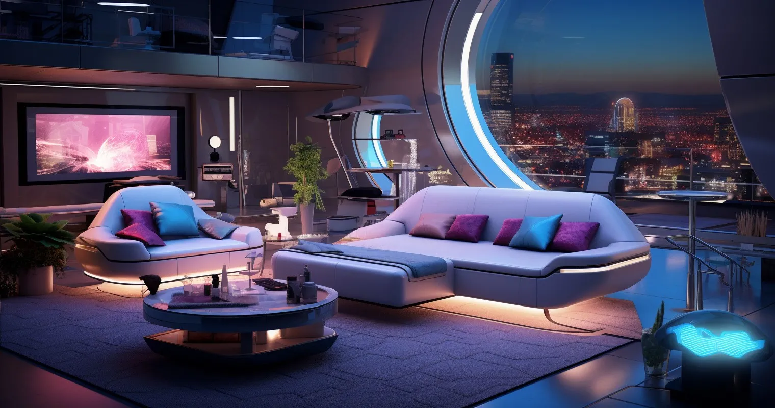 Futuristic Smart Home Integration