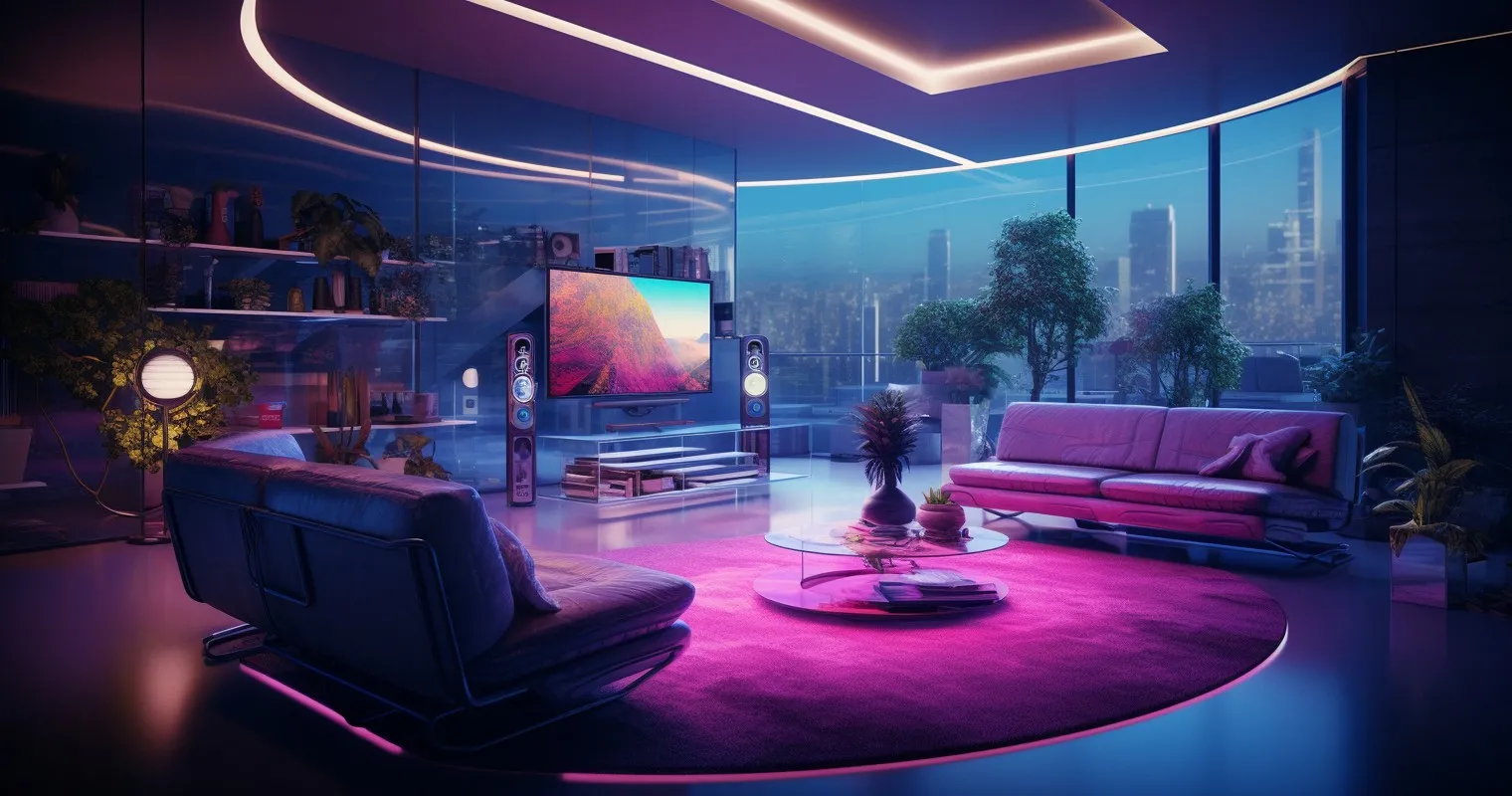 Futuristic Smart Home Integration