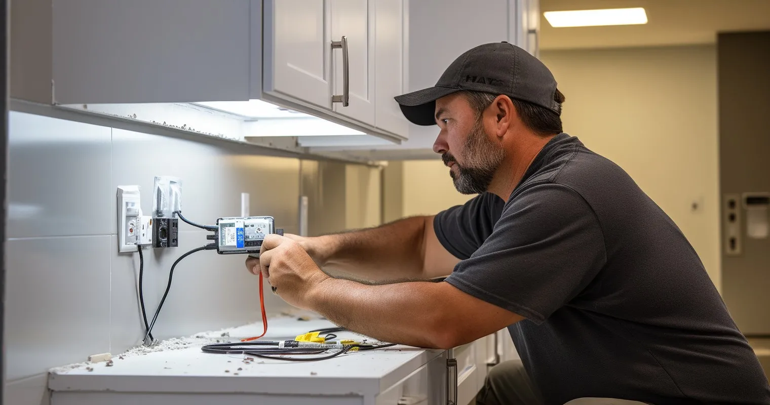 GFCI Installation in a Kitchen