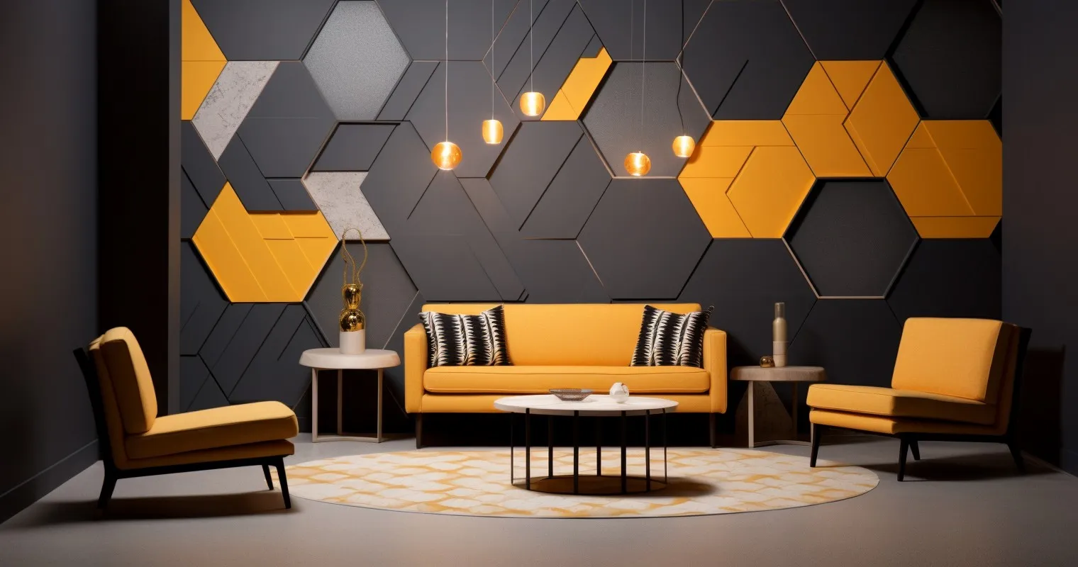 Geometric Patterns in Modern Home - Honeycombs and Herringbones