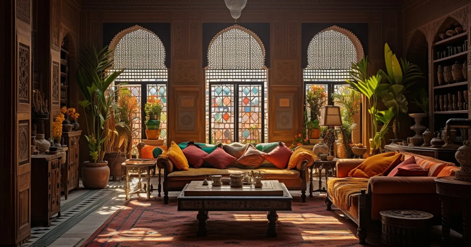 Globetrotter's Haven Global Influences Interior