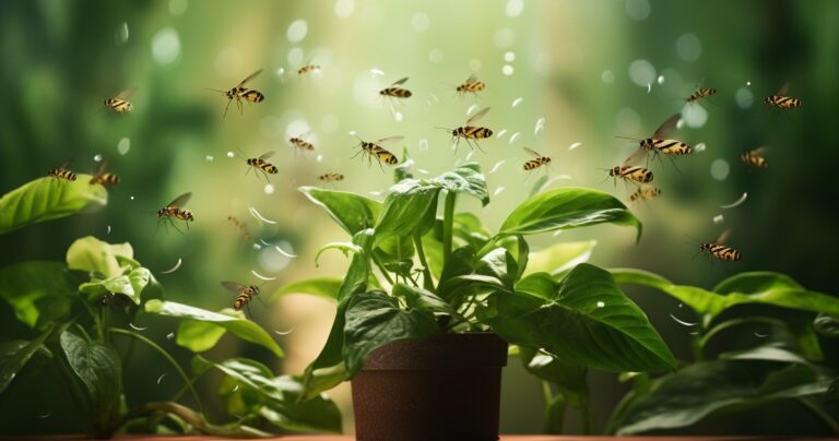 Gnat Infestation in Houseplants