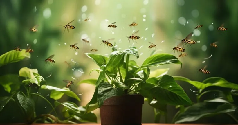 Gnat Infestation in Houseplants