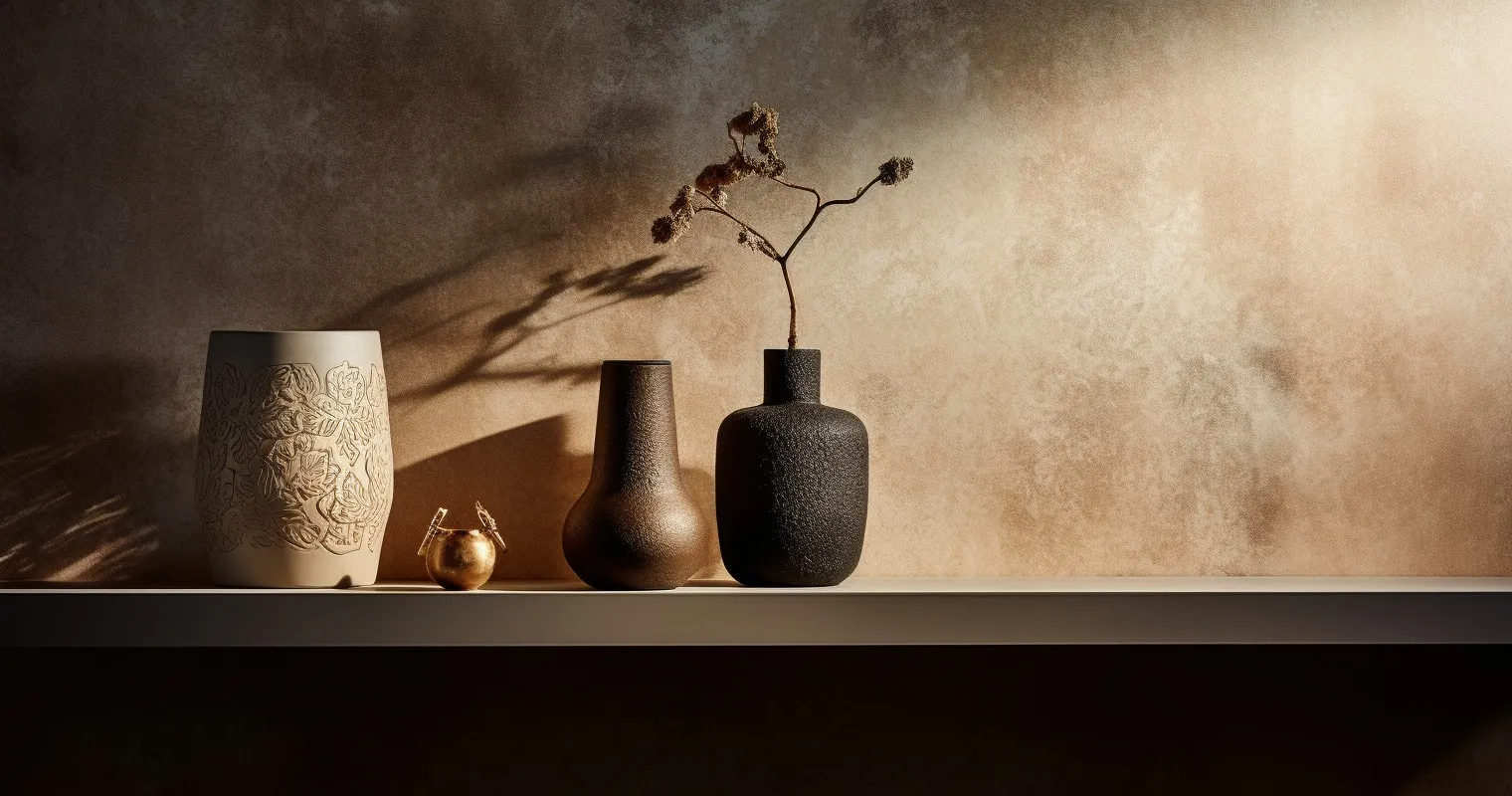 Gradation In Textured Wallpapers