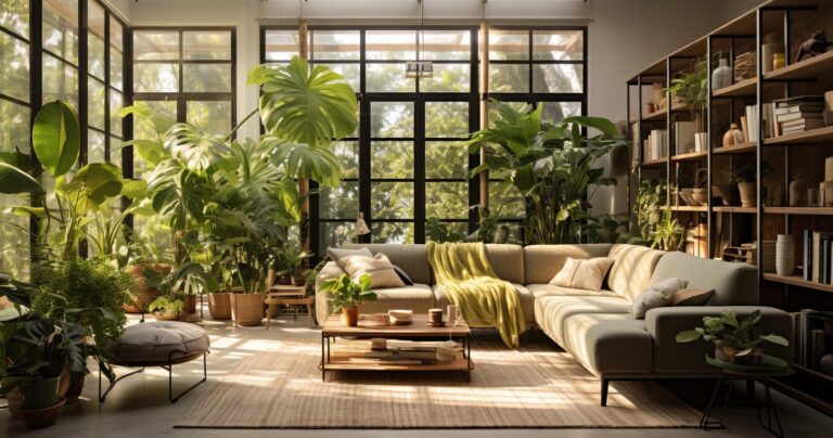 Green Oasis Home Interior