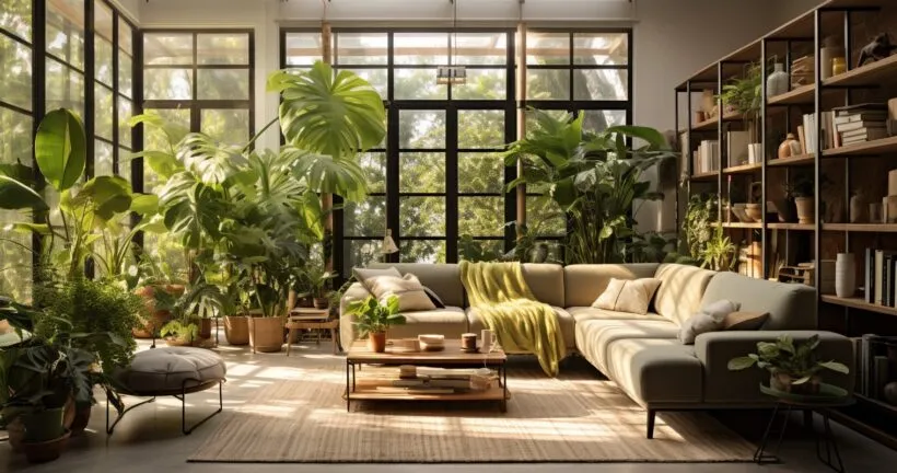 Green Oasis Home Interior