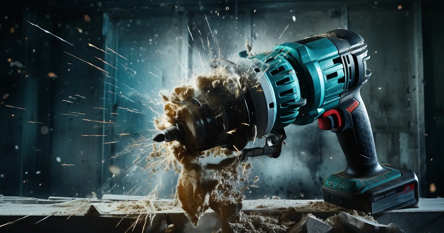 Hammer Drill Conquering Concrete