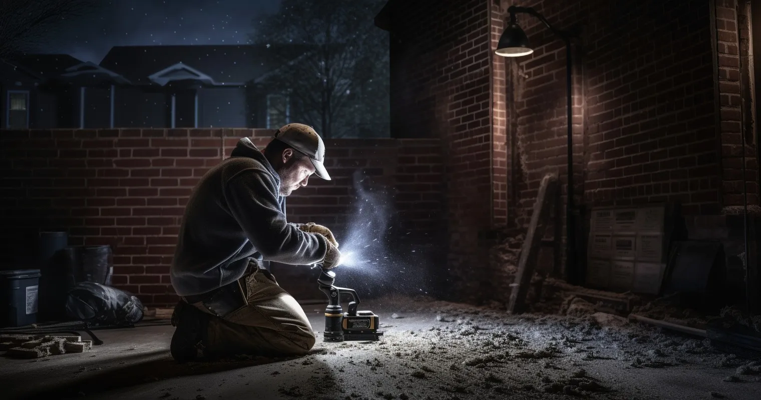 Hammer drill in DIY scenario