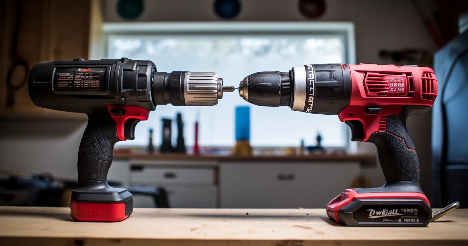 Hammer drill vs regular drill comparison