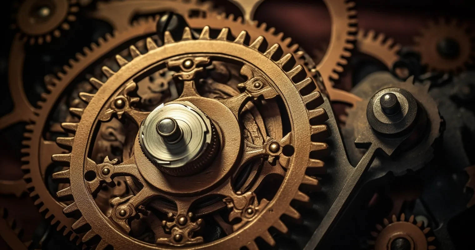 Hand-Cranked Vintage Circular Saw