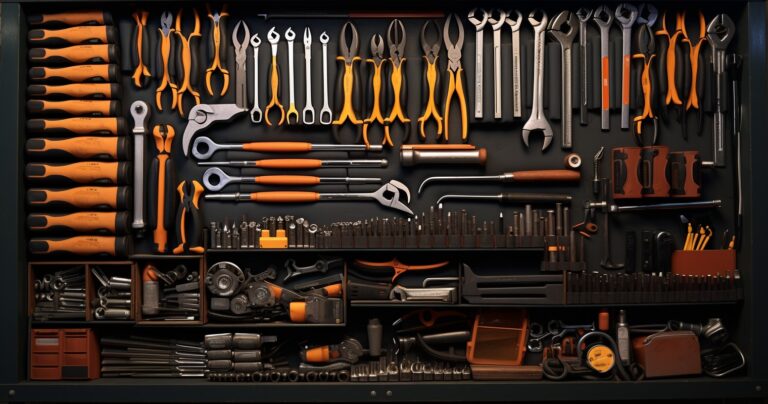 Hand Tools In AWell-Organized Toolbox