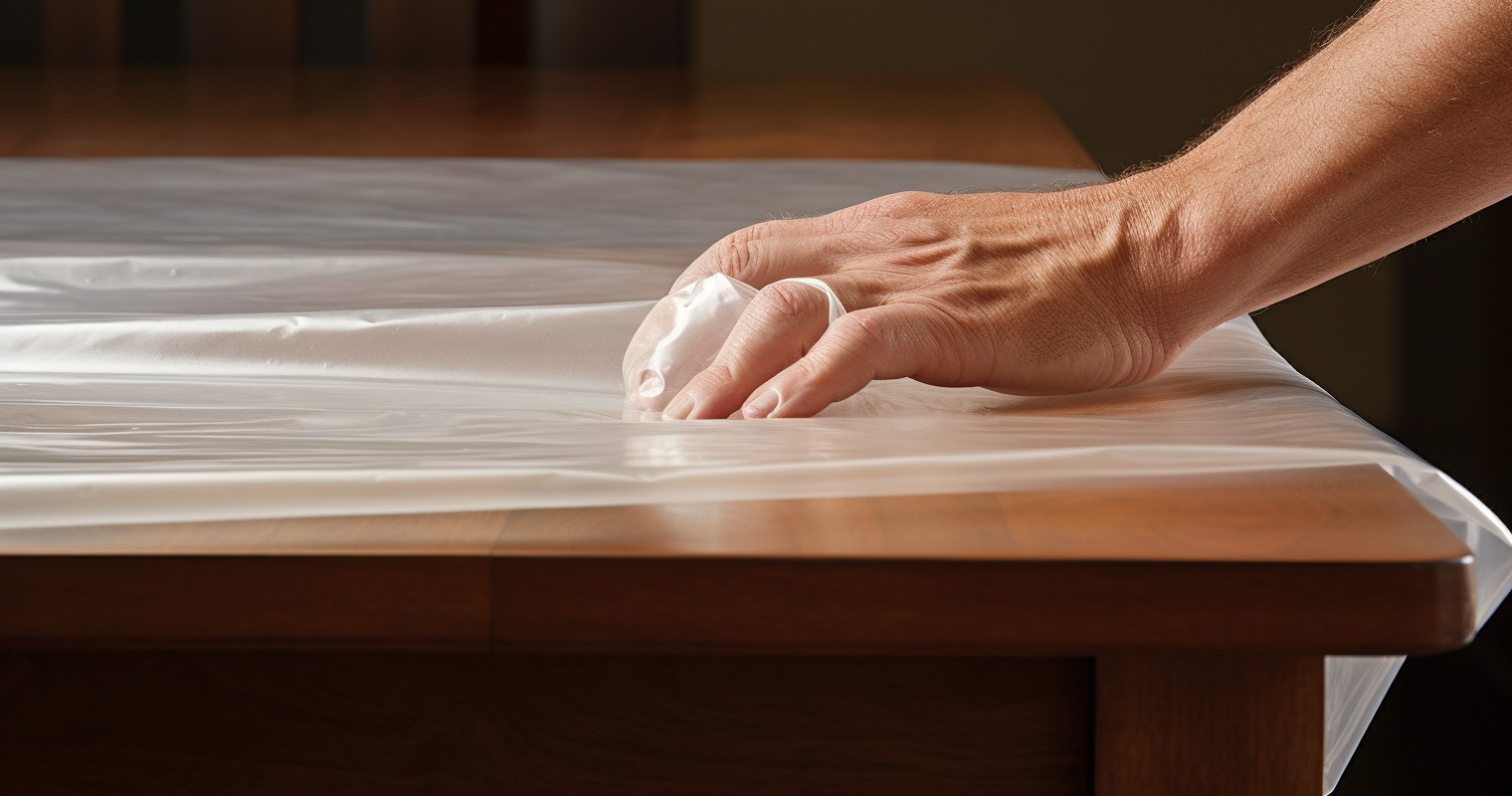 Hands Skillfully Preparing Furniture