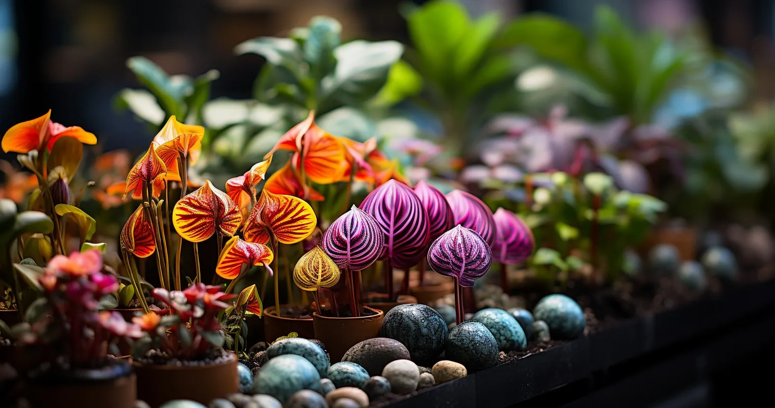 Healthy Houseplants Thriving In Fluval Stratum