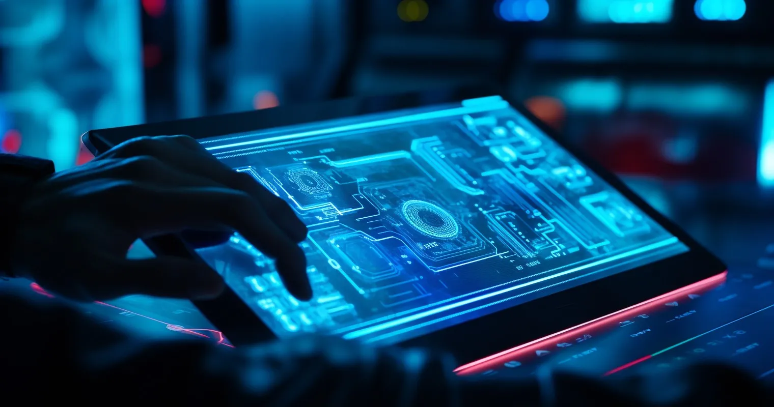 High-Tech Safety Analyzer Interface