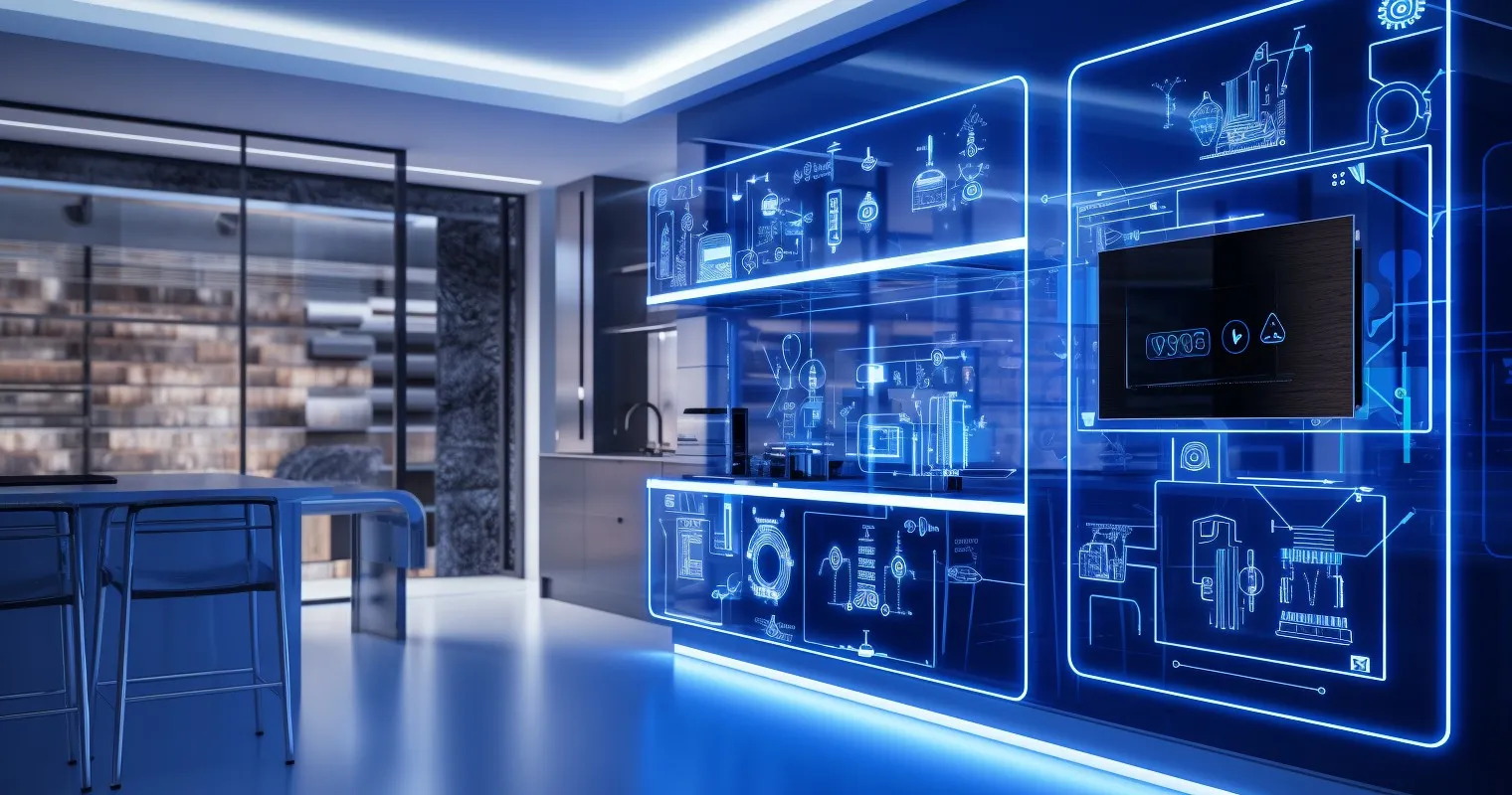 High-Tech Smart Home System Installation