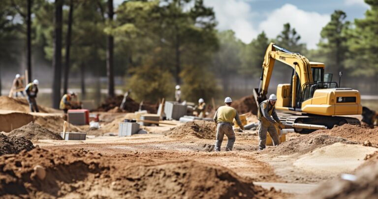 Home Construction Site Work