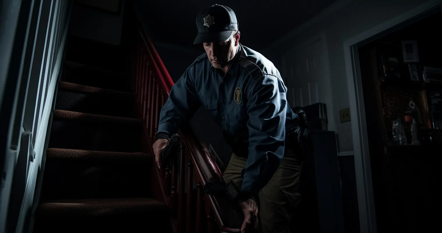 Home Inspector During Final Walkthrough