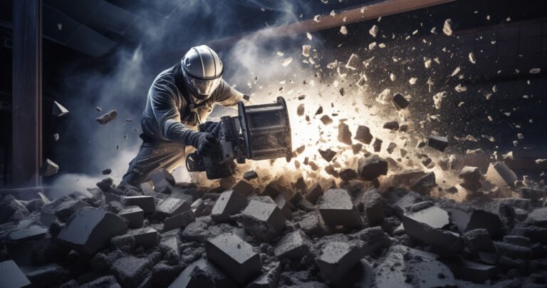 House Demolition in Progress