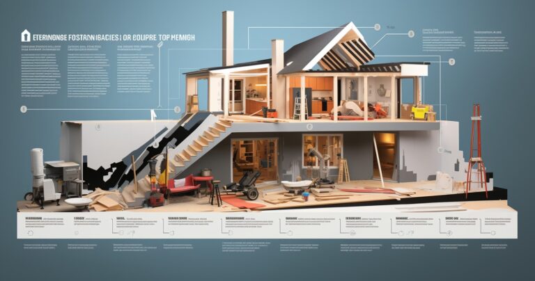 House Renovation Process - Infographic