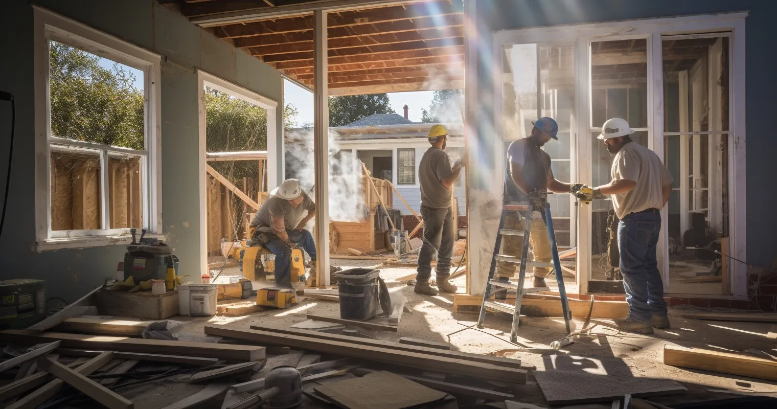 House Undergoing Renovation