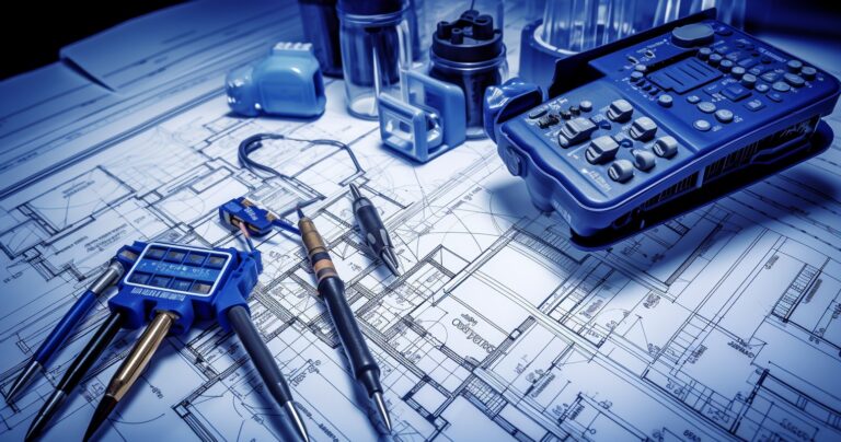 House Wiring Blueprint and Tools