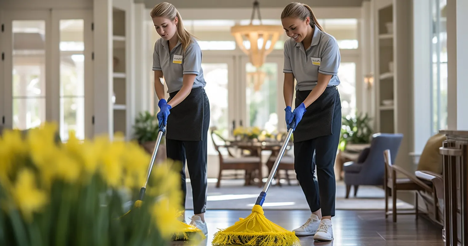 Housekeeping Team In Action