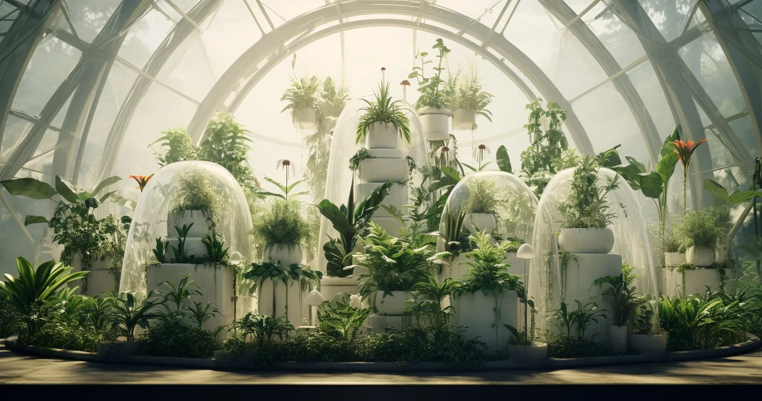 Houseplant Army Shielded By Diatomaceous Earth