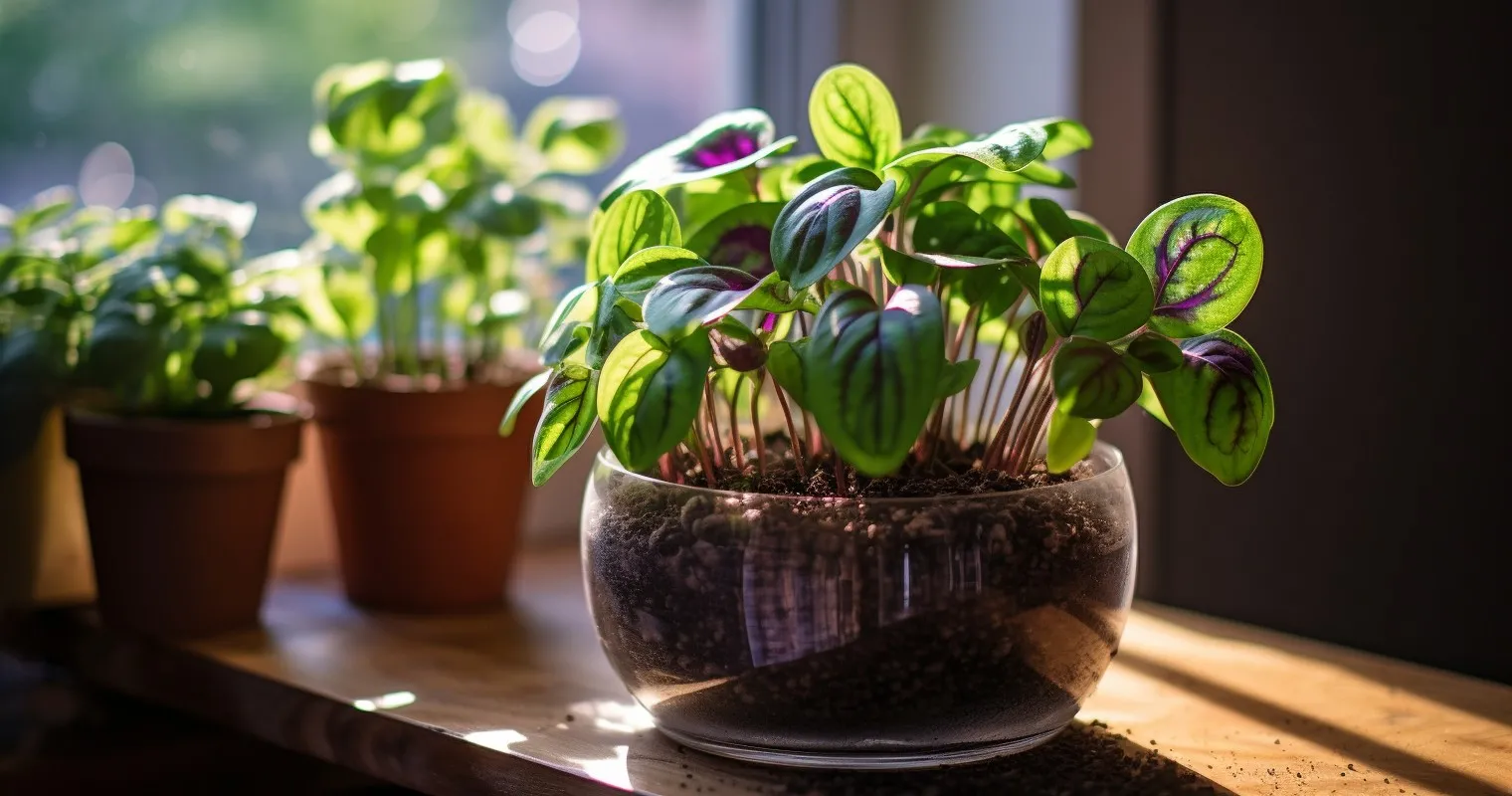 Houseplant With Fungi-Free Soil