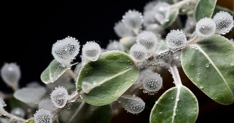 Houseplant with Mealybugs