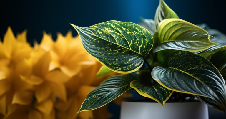 Houseplant With Yellow Leaves