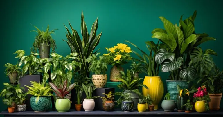 Houseplants In Thriving Condition