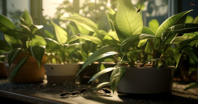 Houseplants Infested With Gnats