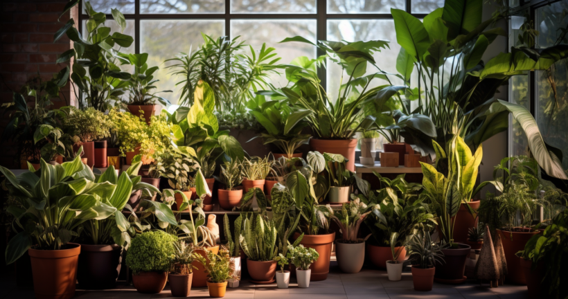 Houseplants Transitioning Indoors for Winter