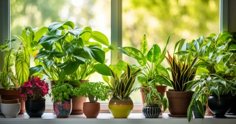 Houseplants With Sterilized Soil