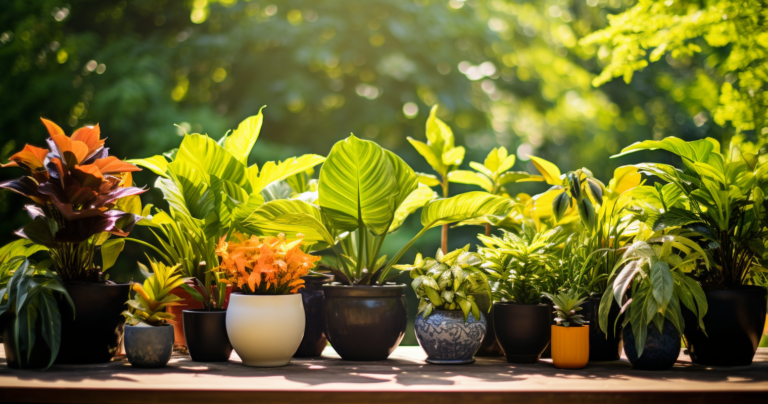 Houseplants in Summer - Indoor Plants Outdoors