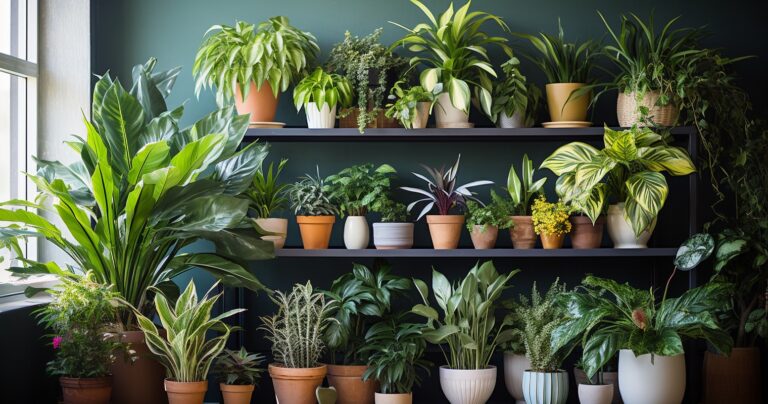 Houseplants of Various Lifespans