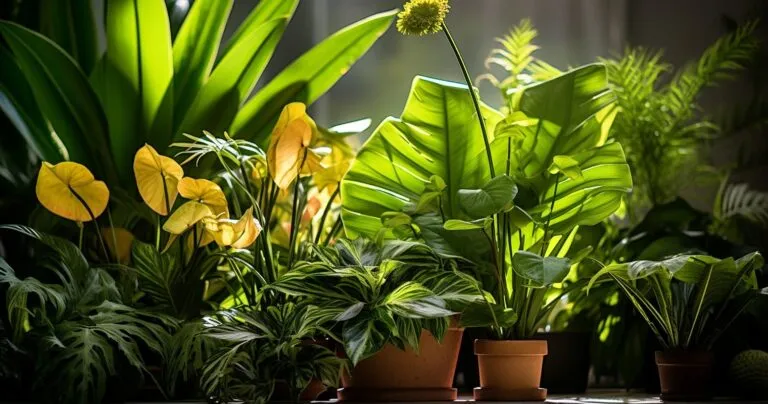 Houseplants thriving under vacation care