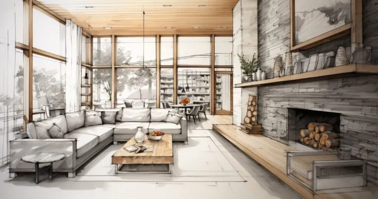 How To Draw Interior Design