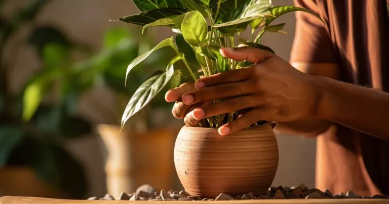 How To Pot Houseplants