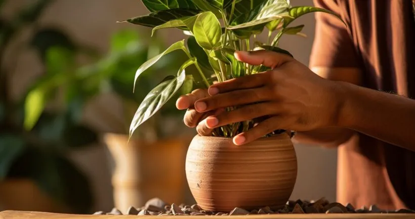 How To Pot Houseplants