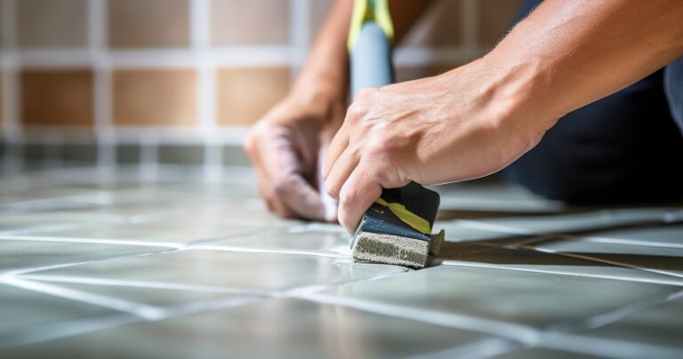How To Remove Grout Without Power Tools