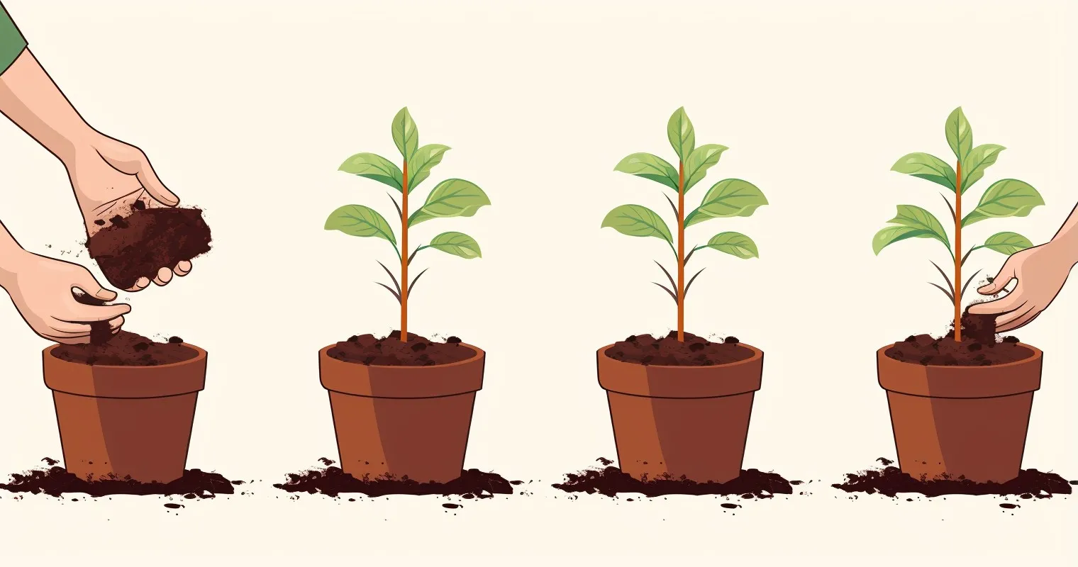 Indoor Plant Transplanting Step-by-Step