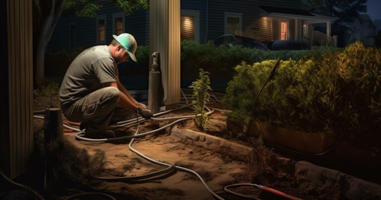 Installing Underground Electrical Wiring